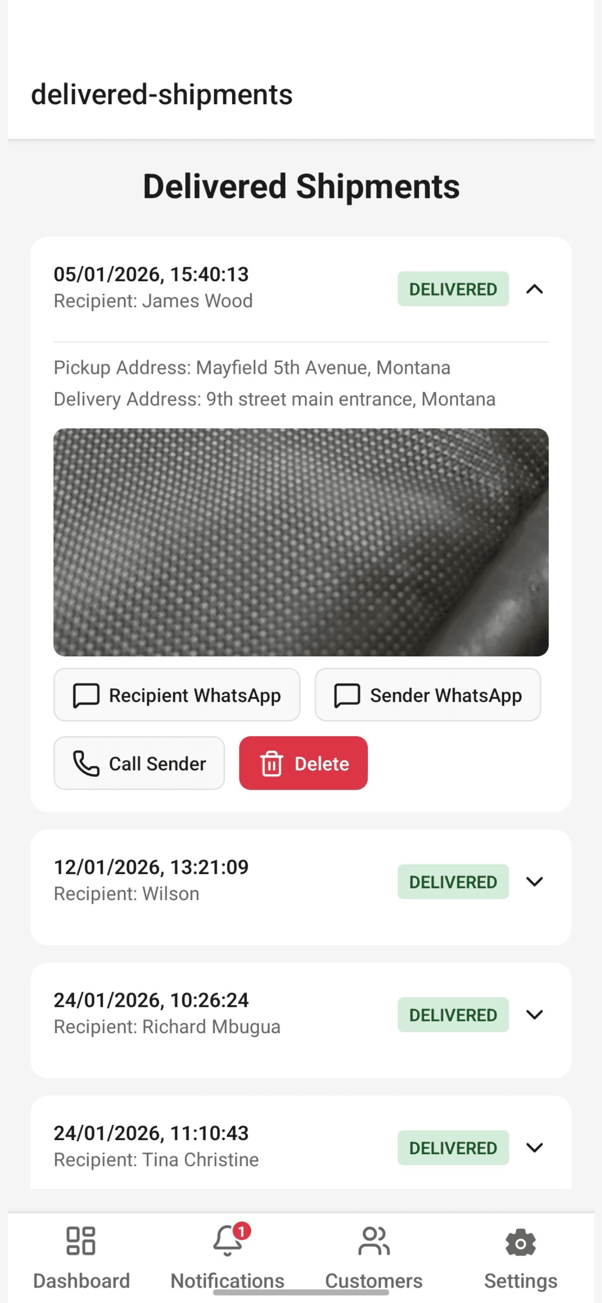 DBSE mobile app screenshot 7